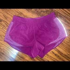 Size 6 Lululemon shorts